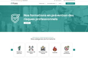 Création d'un Site de Formation