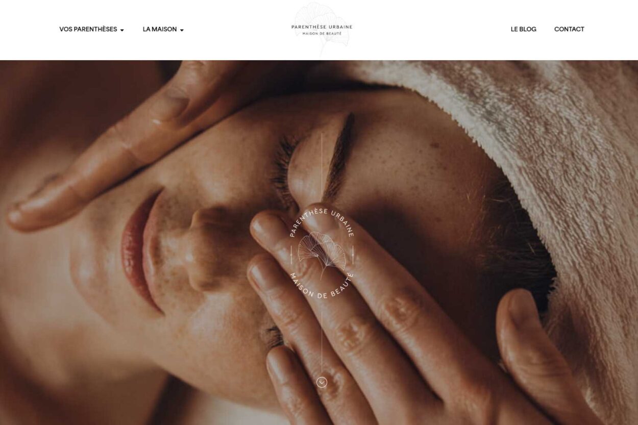 site wordpress institut de beauté