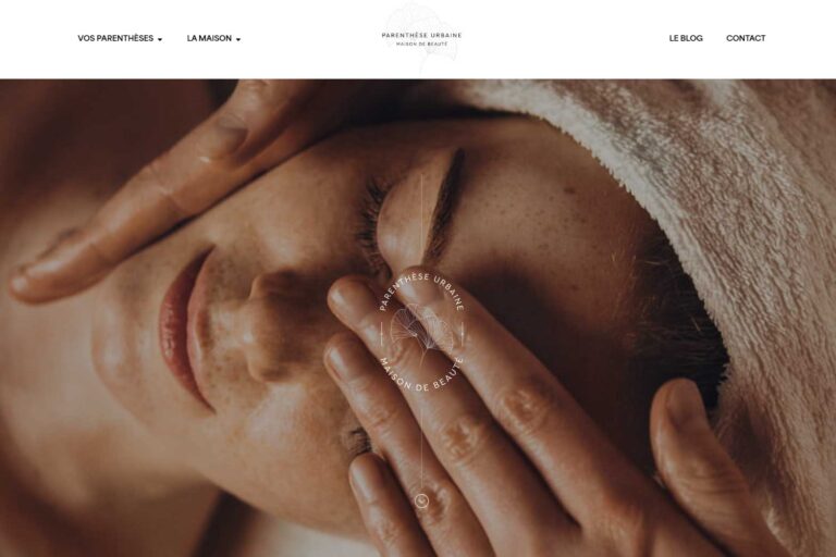 Freelance WordPress site wordpress institut de beauté